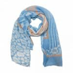 Olivina Print Crinkle Scarf