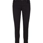 Black Ankle Zip Shadi Jeans