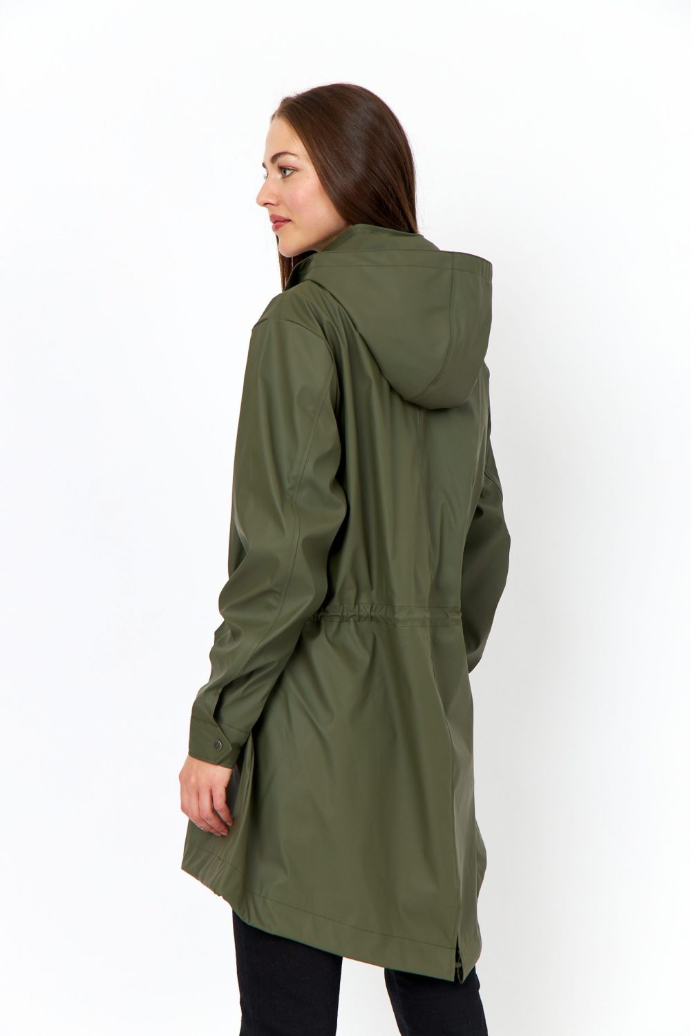 Waterproof Drawstring Alexa Coat - Image 8
