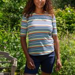 Rockpool Printed Stripe Top