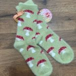 Tiny Toadstool Slipper Socks