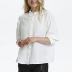 Nola Shirred Cuff Shirt
