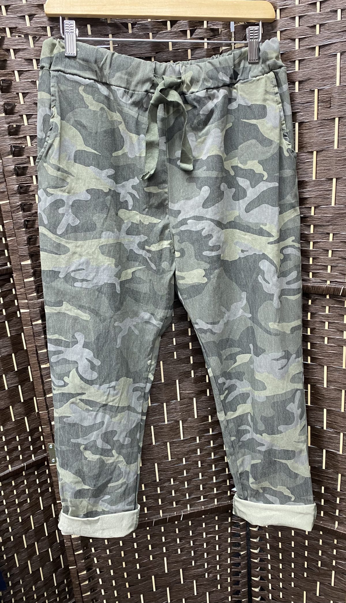 Camo Magic Pants White Leaf Boutique