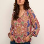 Carolina Print Blouse