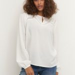 Manlia White Blouse