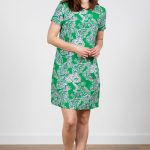 Paisley Shift Pocket Dress