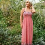 Paisley Smock Maxi Dress
