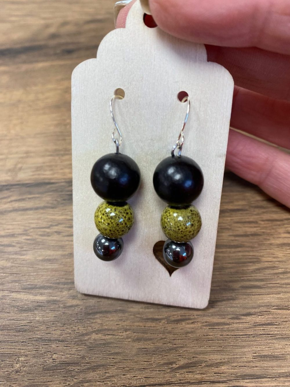 Porcelain Drop Earrings - Image 1