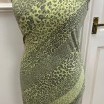 Nancee Animal Stripe Midaxi Dress