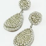 Beaded teardrop Earrings