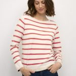 Dela Knit Stripe Jumper