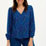 Imelda Leopard Blouse
