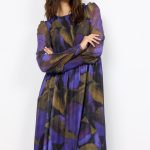 Alda AOP 46 Shirred Bodice Dress