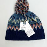 Fairisle Wool Bobble Hat