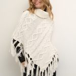 Pila Cable Knit Poncho