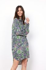 Abelone 3 Printed Shirt Dress