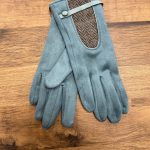 Genevieve Faux Suede Gloves