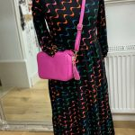 Bakari Jersey Tiered Midi Dress