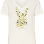 Pammi V Neck Print T-Shirt