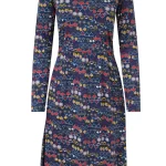 Garden Rows Wrap Dress