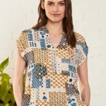 Nehru Easy Print Top