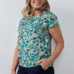 Rosali Wild Flower Top