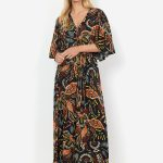 Emine 3 Angel Sleeve Dress