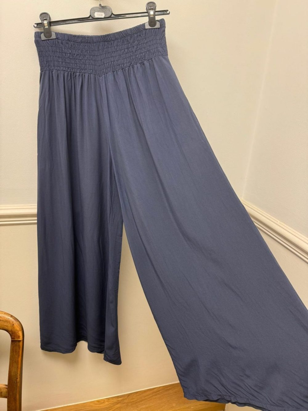 Wide Leg Palazzo Trousers - Image 1