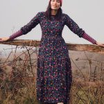 Bakari Jersey Tiered Midi Dress