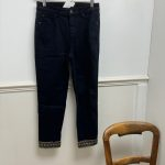 581CT Stretch Denim Ankle Grazer with Hem Feature Jeans