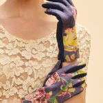 Kylie Faux Suede Gloves