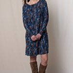 Helen Shift Etching Dress