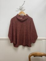 Cowl Neck Poncho Top - Image 9