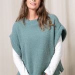 Tabitha Button Poncho