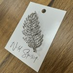 Feather Brooch