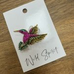 Hummingbird Brooch
