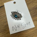 Blue Eye of Protection Brooch