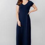 Penelope Plain Maxi Dress