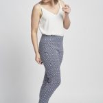 302CT Diamond Slim Leg Bengaline Ankle Grazer