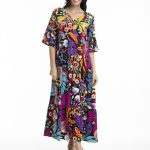 Copacabana Frill Sleeve Midi Dress