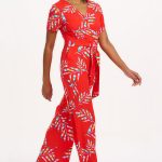 Isadora Rainbow Fronds Jumpsuit