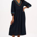 Miquita Midi Smock Dress