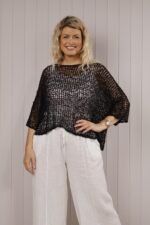 Popcorn Poncho Top - Image 4