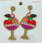Fruity Cocktail Earrings