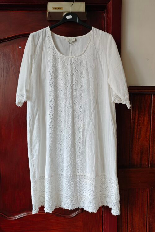 Essentials Broderie Dress