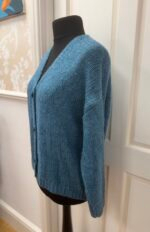 Chunky Knit Button Front Cardigan - Image 4