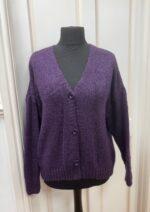 Chunky Knit Button Front Cardigan - Image 3