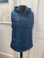 Hooded Pocket Puffer Gilet