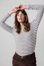 Marnie Frill Top Stripe - Image 5