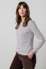 Marnie Frill Top Stripe - Image 2